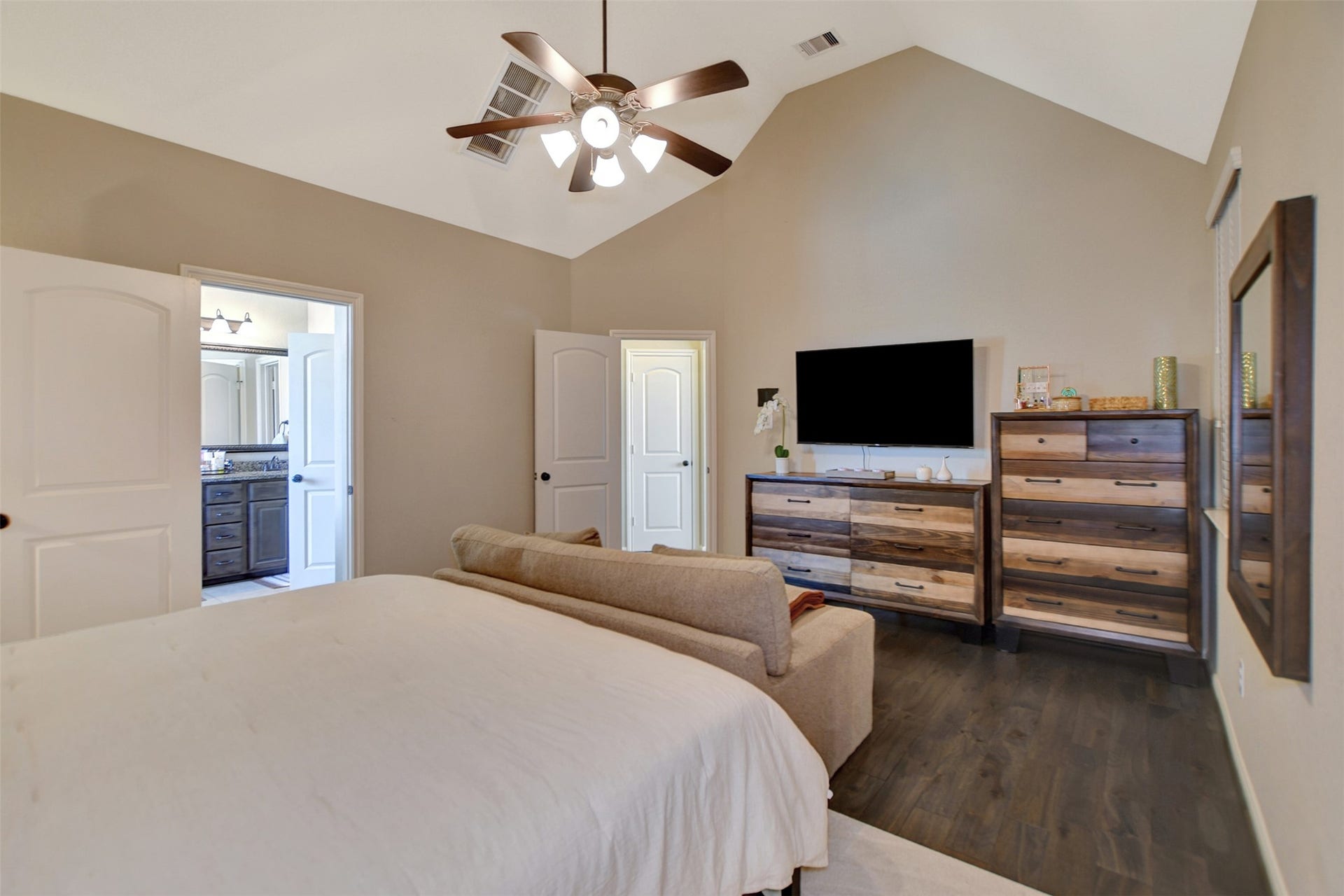 Beautiful hardwood floors.