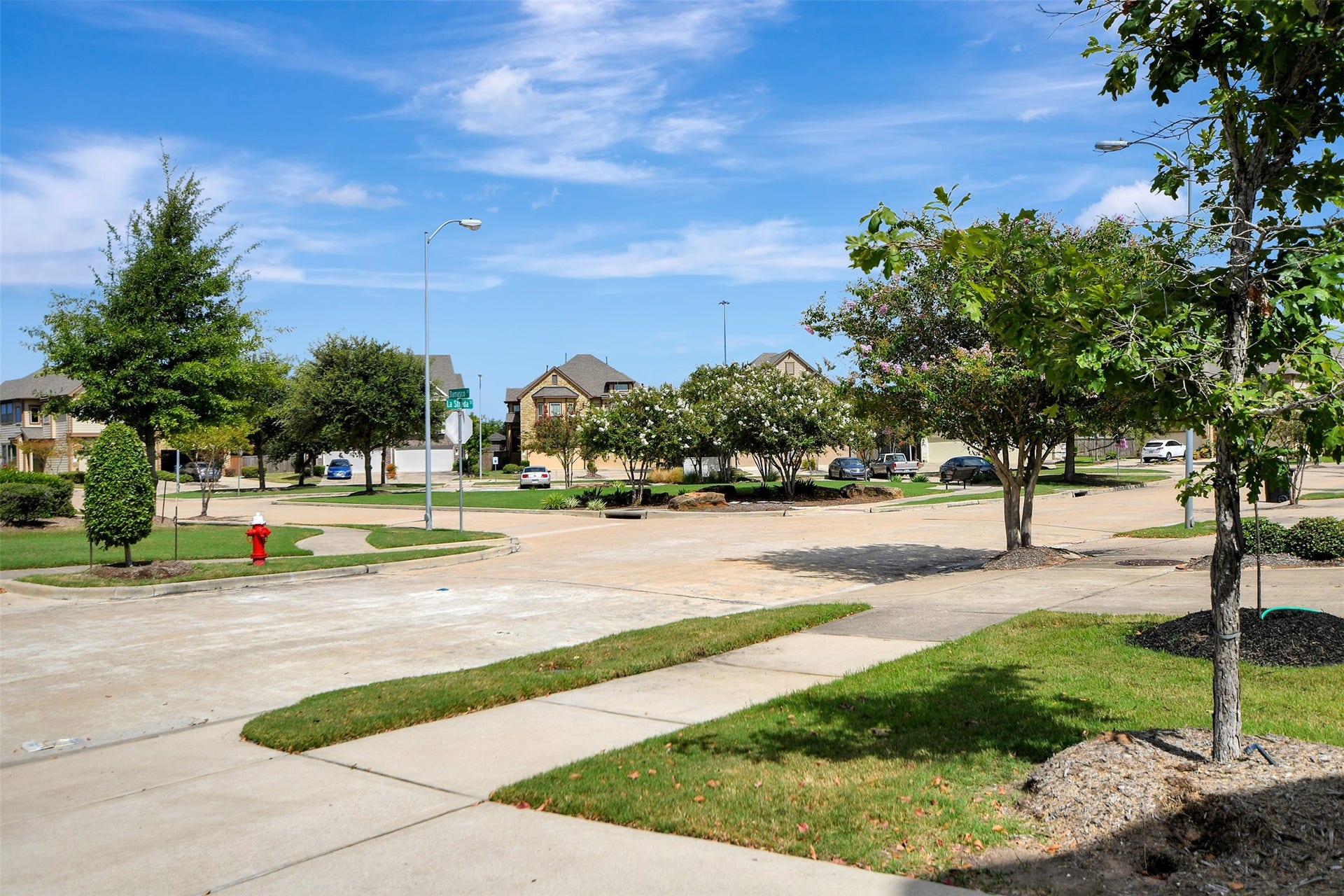 Townhome is located towards the back near a cul-de-sac for additional parking.