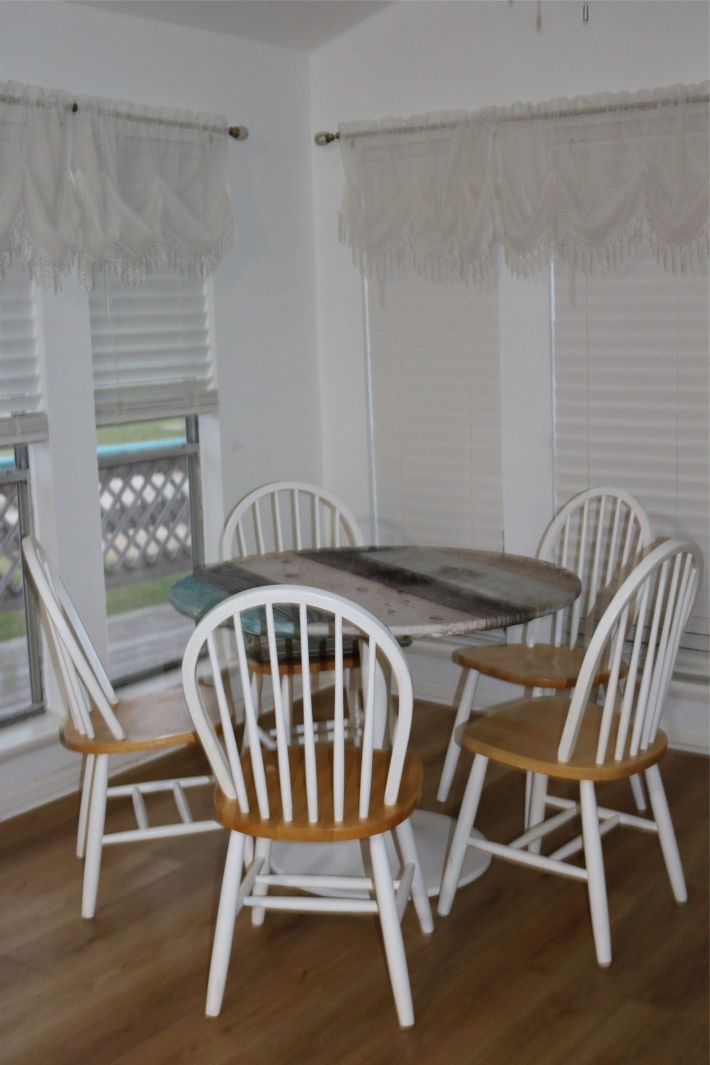 13002 Buccaneer Parkway, Freeport, TX 77541 Cozy corner table perfect for family gatherings and game nights.