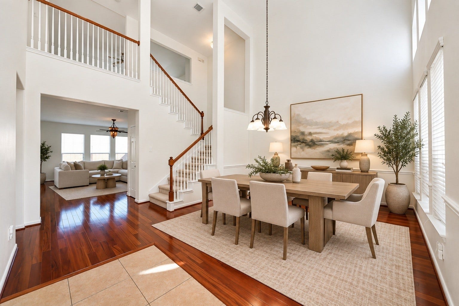 2705 Calico Creek Lane, Pearland, TX 77584 Virtually Staged Dining Room