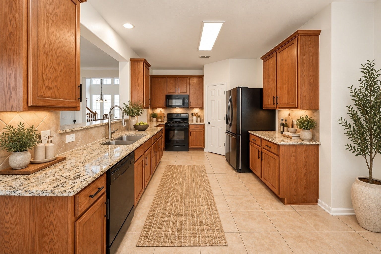 2705 Calico Creek Lane, Pearland, TX 77584 Virtually Staged Kitchen