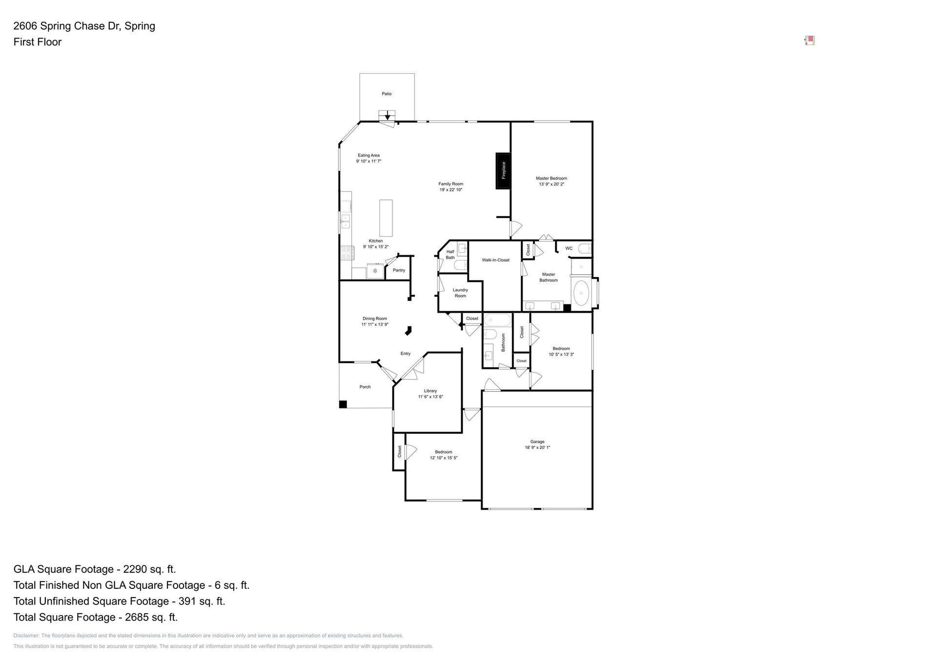 2606 Spring Chase Drive, Spring, TX 77386 2606 Spring Chase Drive, Spring, TX 77386