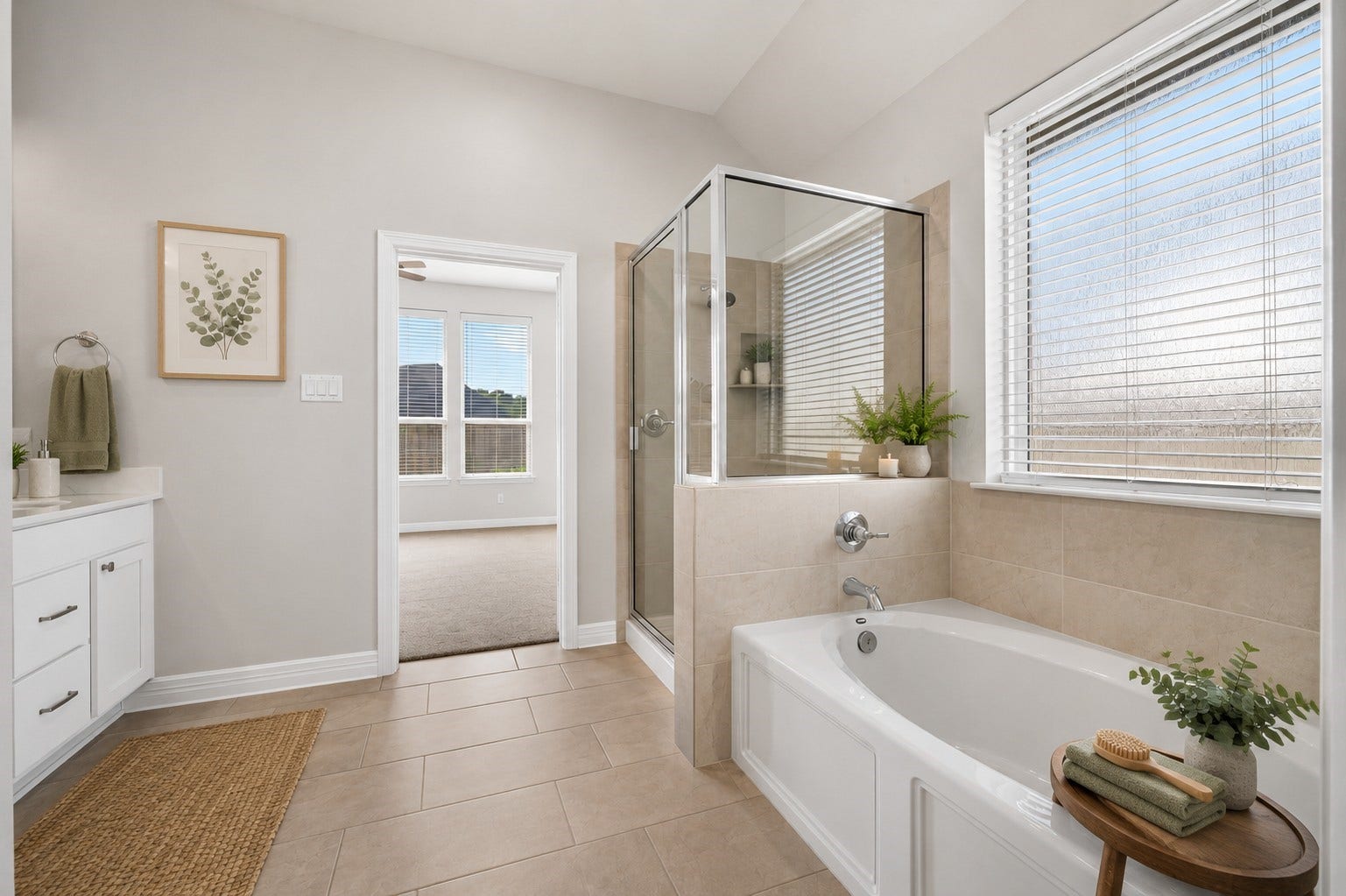 24638 Carleton Lake Lane, Tomball, TX 77375 Virtually staged primary bathroom