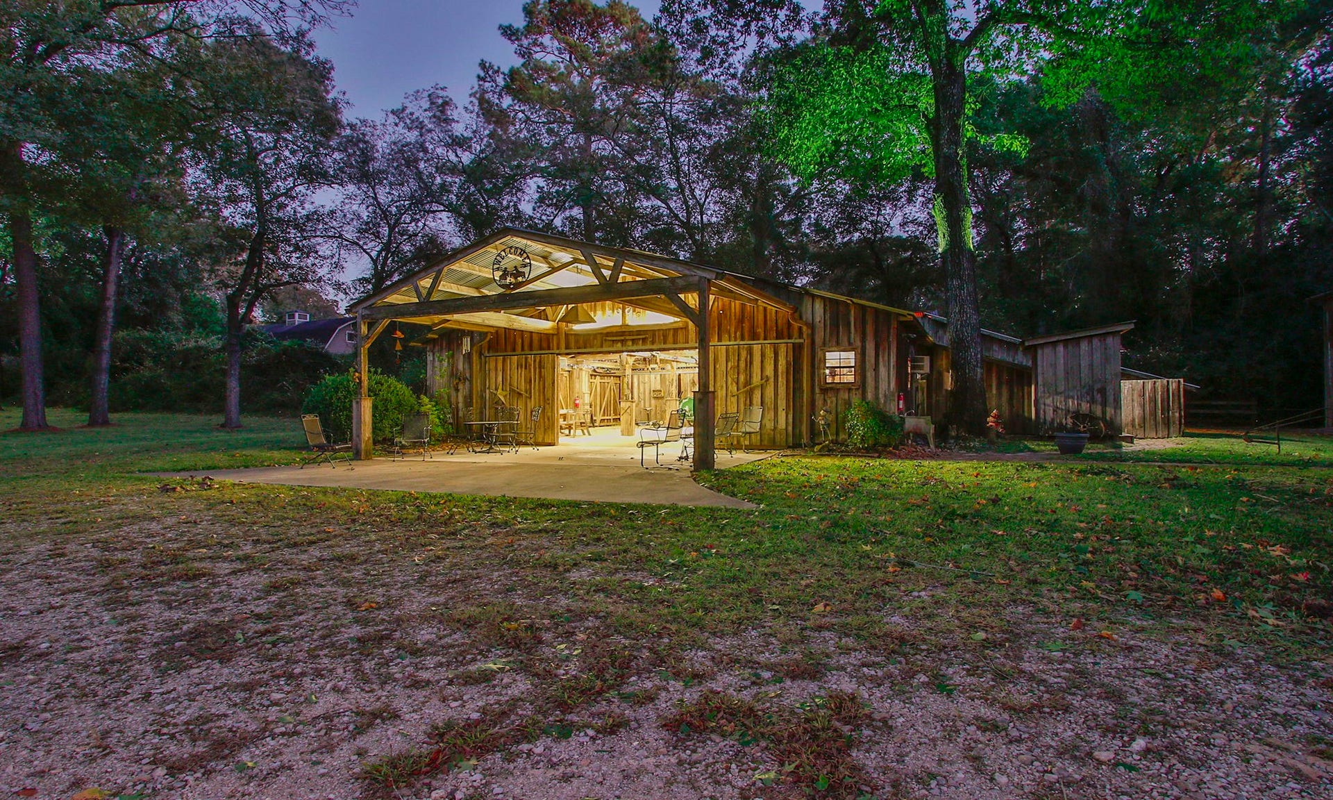23107 Kobs Road, Tomball, TX 77377 Also, plenty of lights at the party barn!