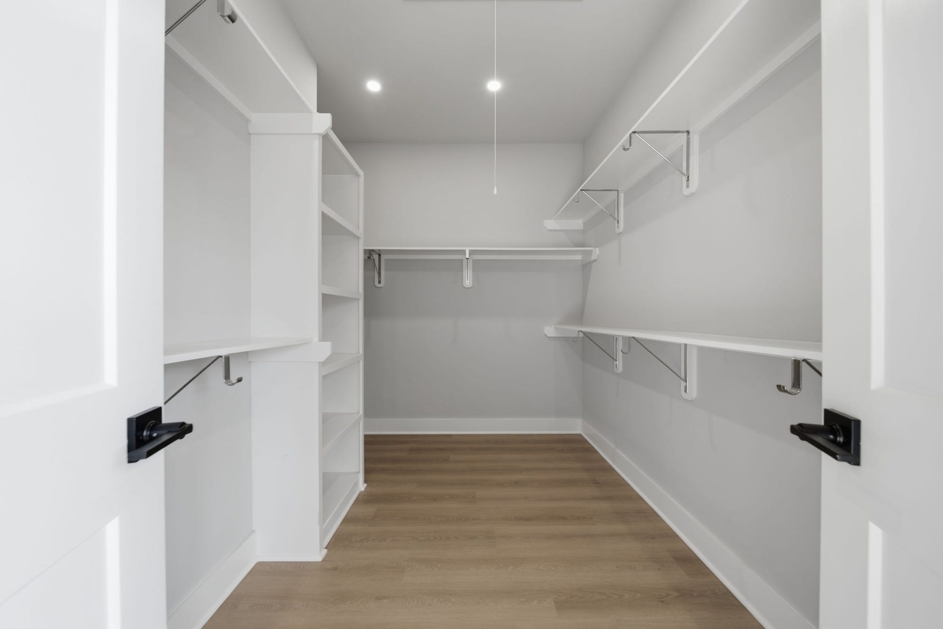 Large walk-in closet in primary suite