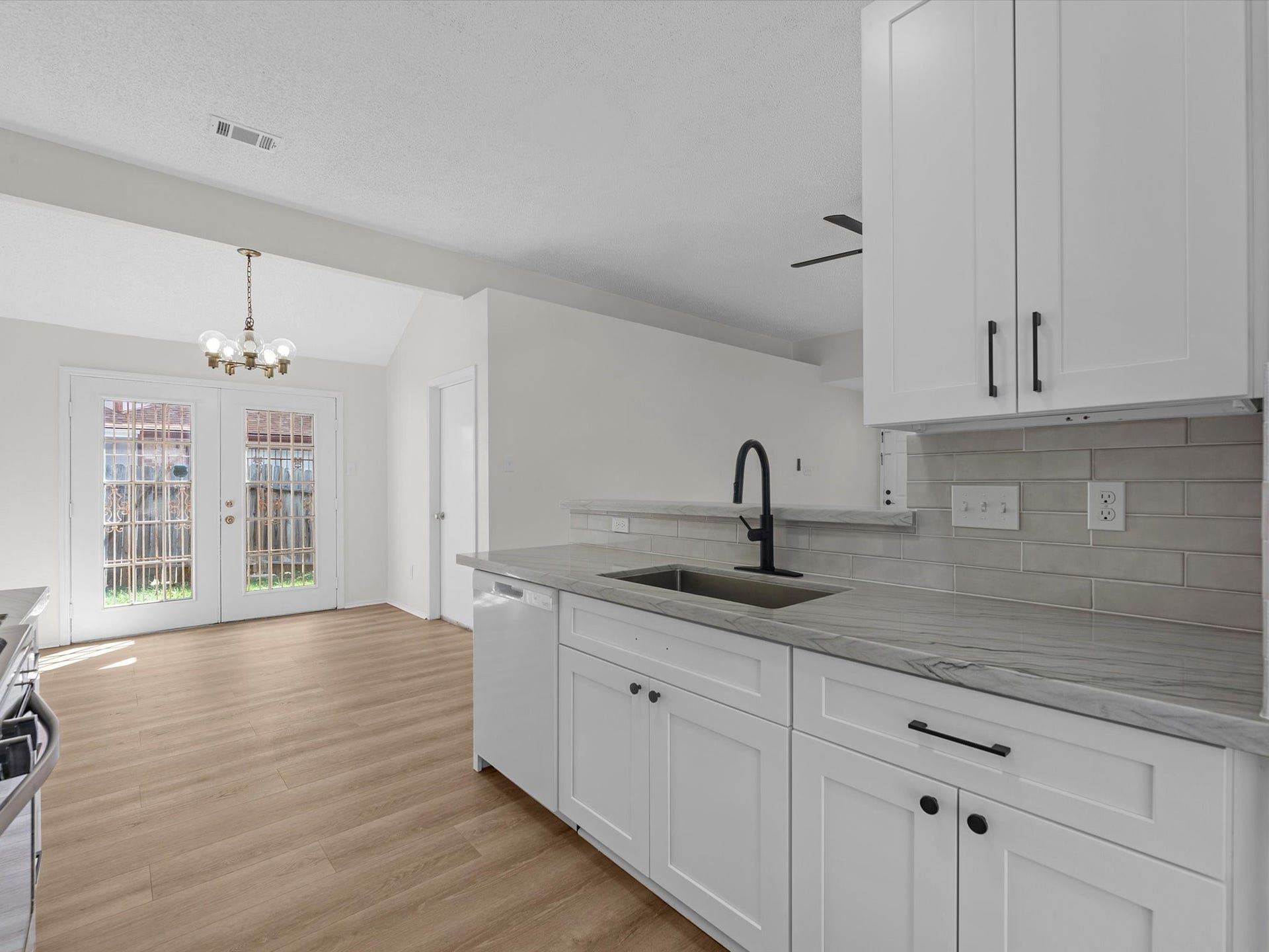 6338 Southwood Court N, Houston, TX 77035 view of Kitchen and dining room