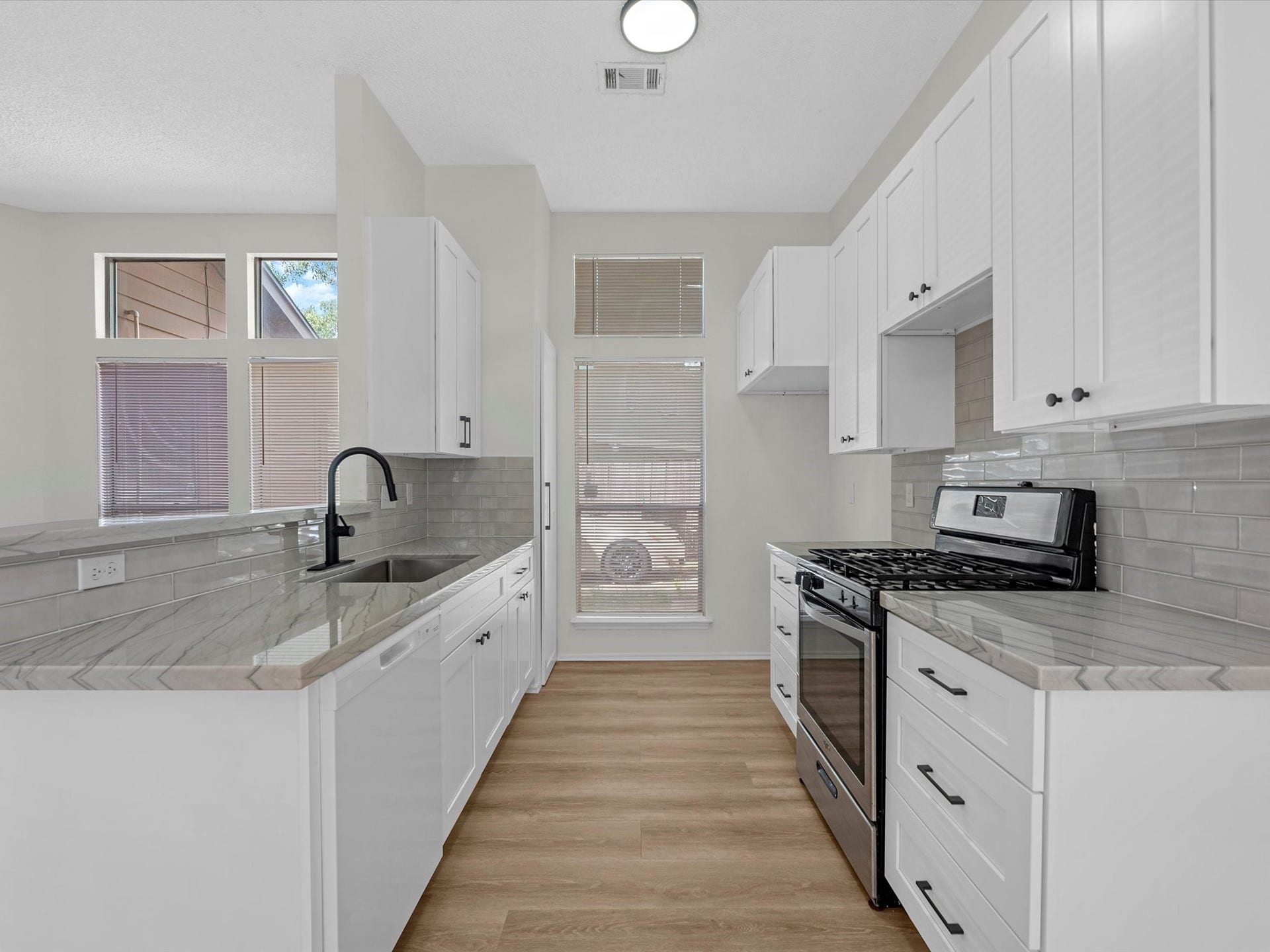 6338 Southwood Court N, Houston, TX 77035 Fully Remodeled Kitchen, new cabinets and quartzite countertops