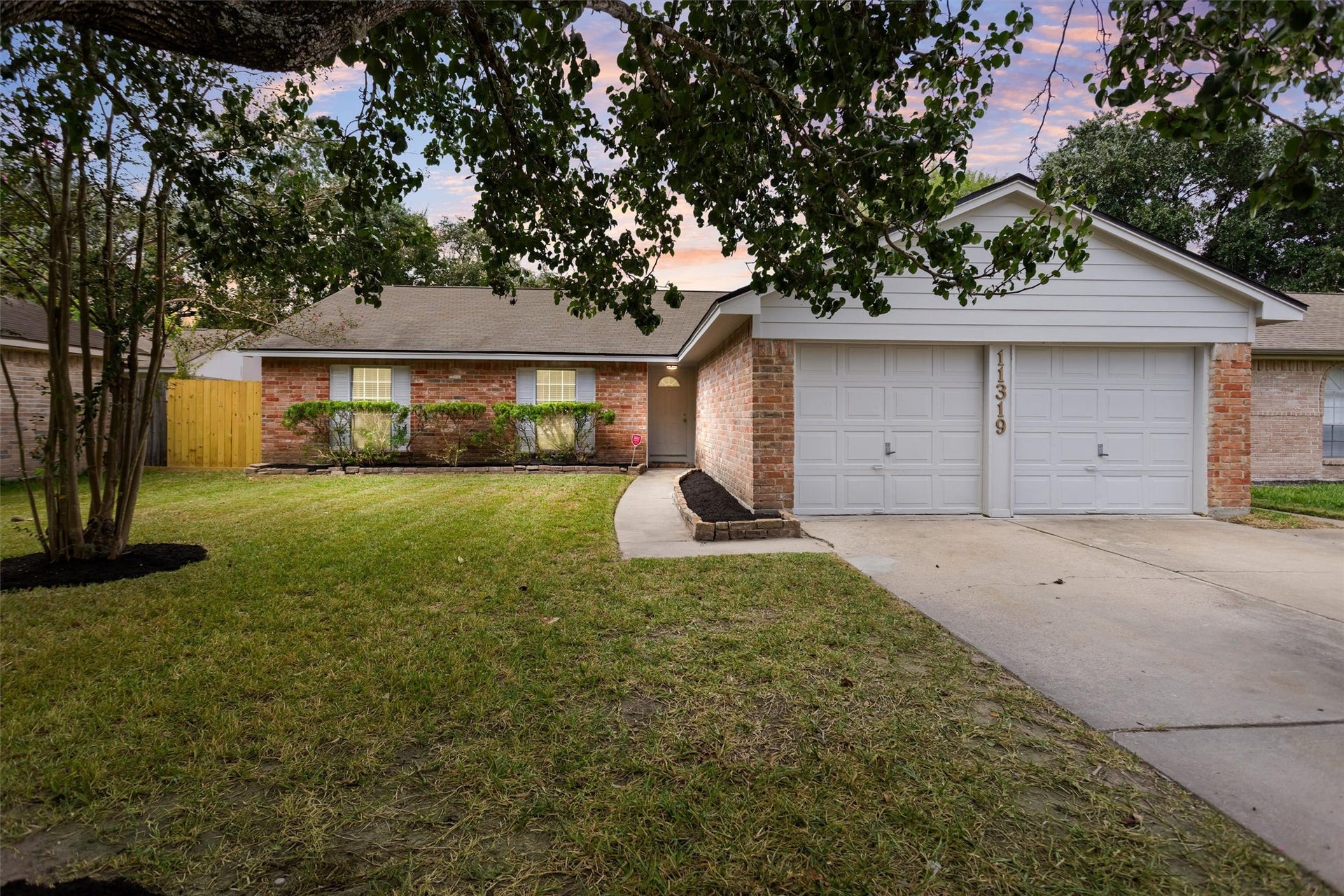 11319 Rousseau Drive, Houston, TX 77065 Welcome to 11319 Rousseau Drive! This 3 Bed 2 bath home features BRAND NEW PAINT inside and out plus NEW CARPET.