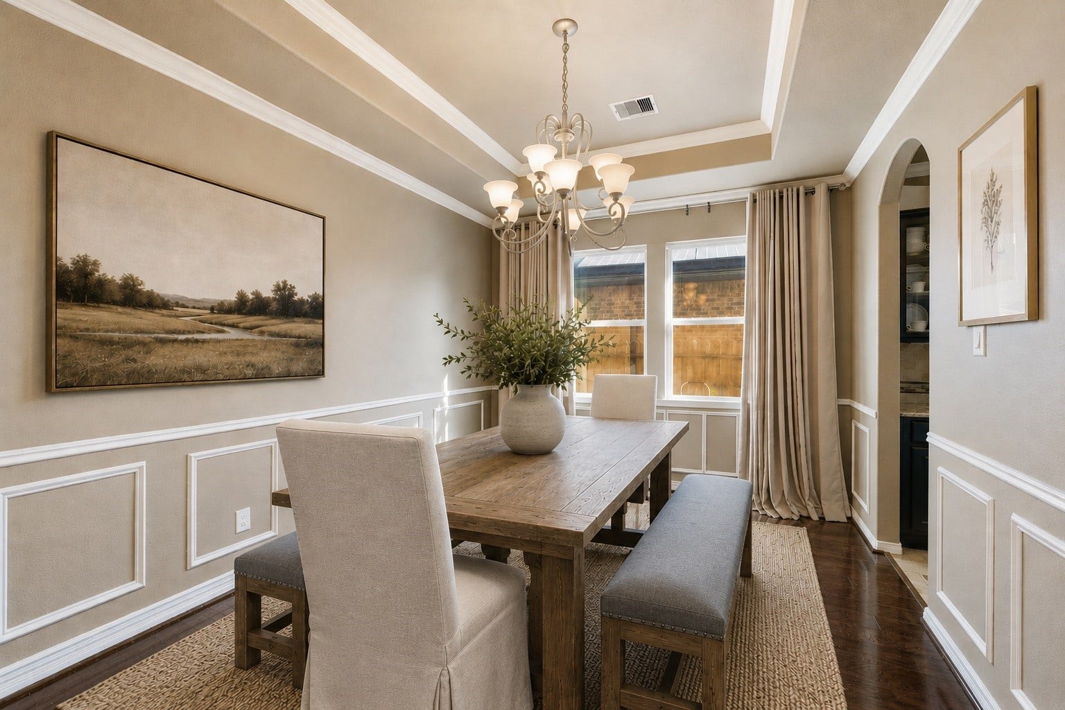 11318 Lantana Reach Drive, Richmond, TX 77406 Dining Room - Virtually Staged