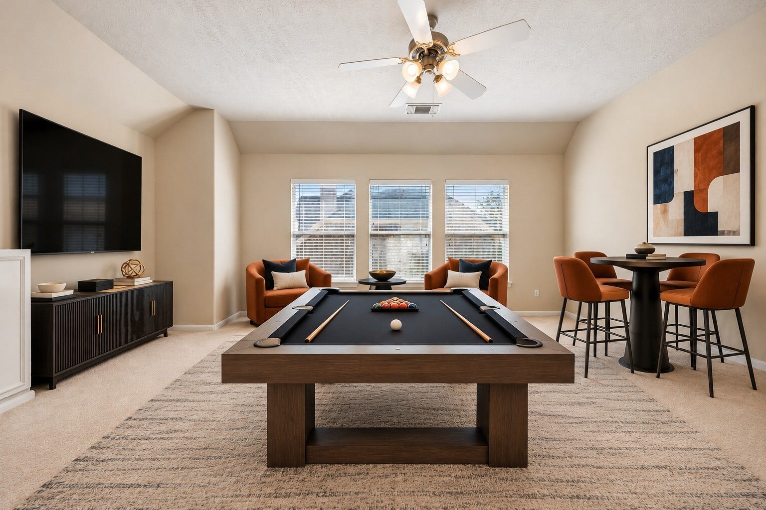 6518 Montana Ridge Court, Houston, TX 77041 Virtually Staged