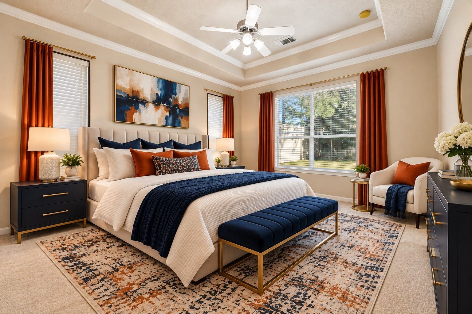 6518 Montana Ridge Court, Houston, TX 77041 Virtually Staged