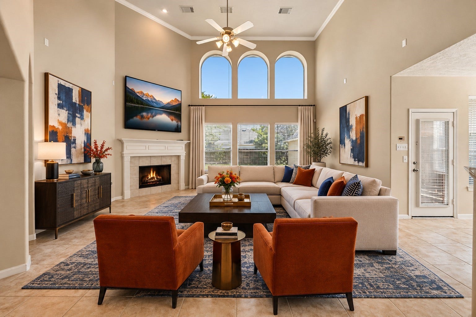 6518 Montana Ridge Court, Houston, TX 77041 Virtually Staged