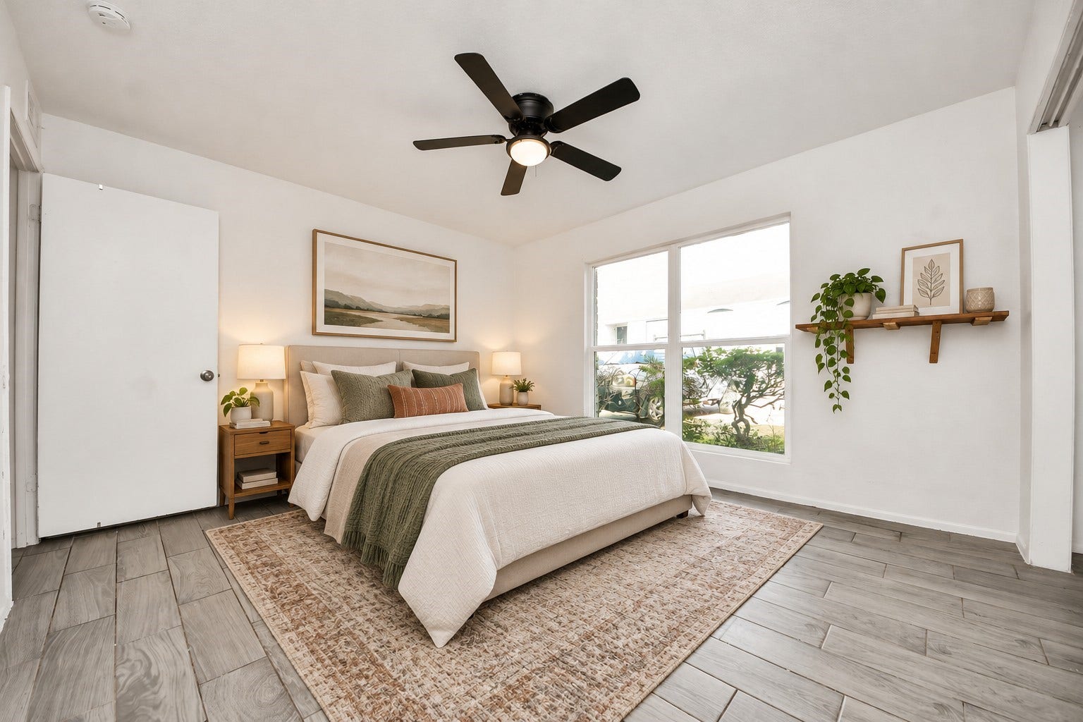 6200 W Tidwell Road, #703, Houston, TX 77092 Virtually staged bedroom 2.