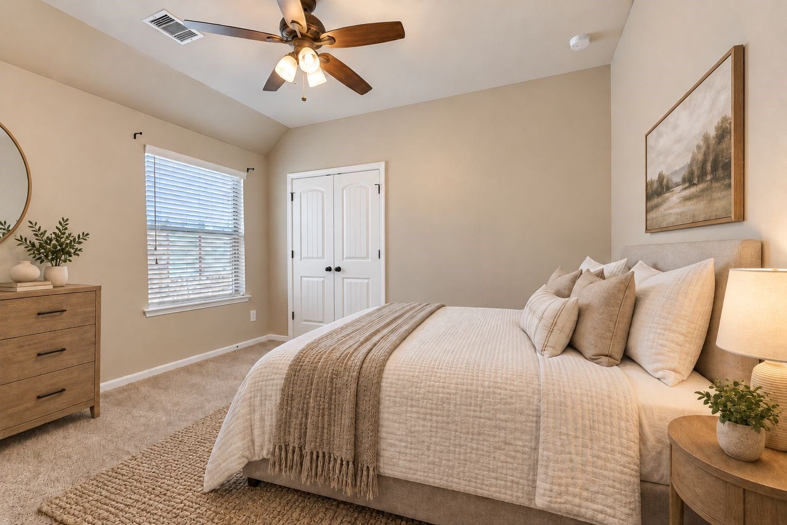 12615 Alsea Bay Court, Humble, TX 77346 Virtually Staged Secondary Bedroom 2