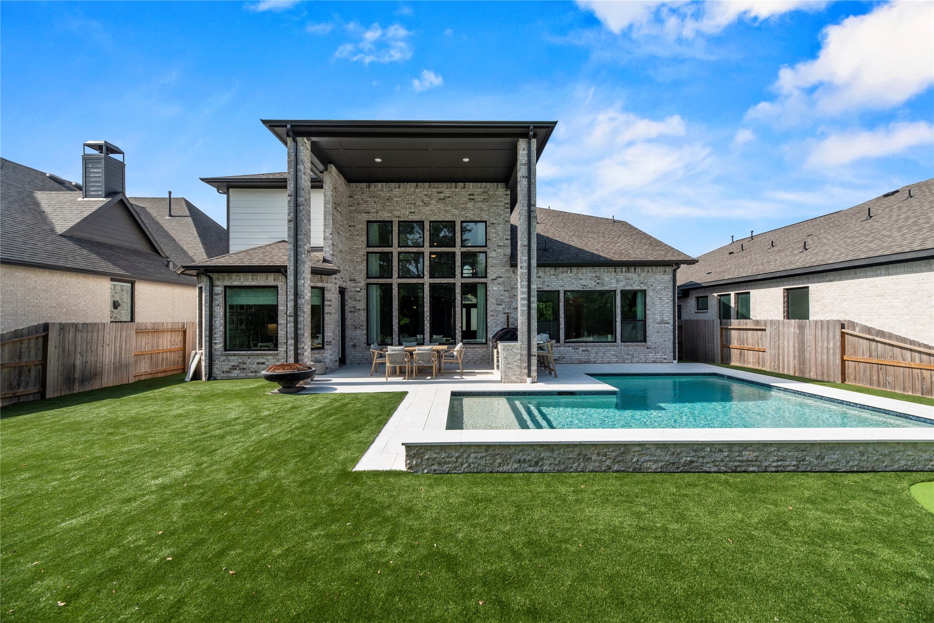 4439 Southpoint Way, Fulshear, TX 77441 A backyard oasis.