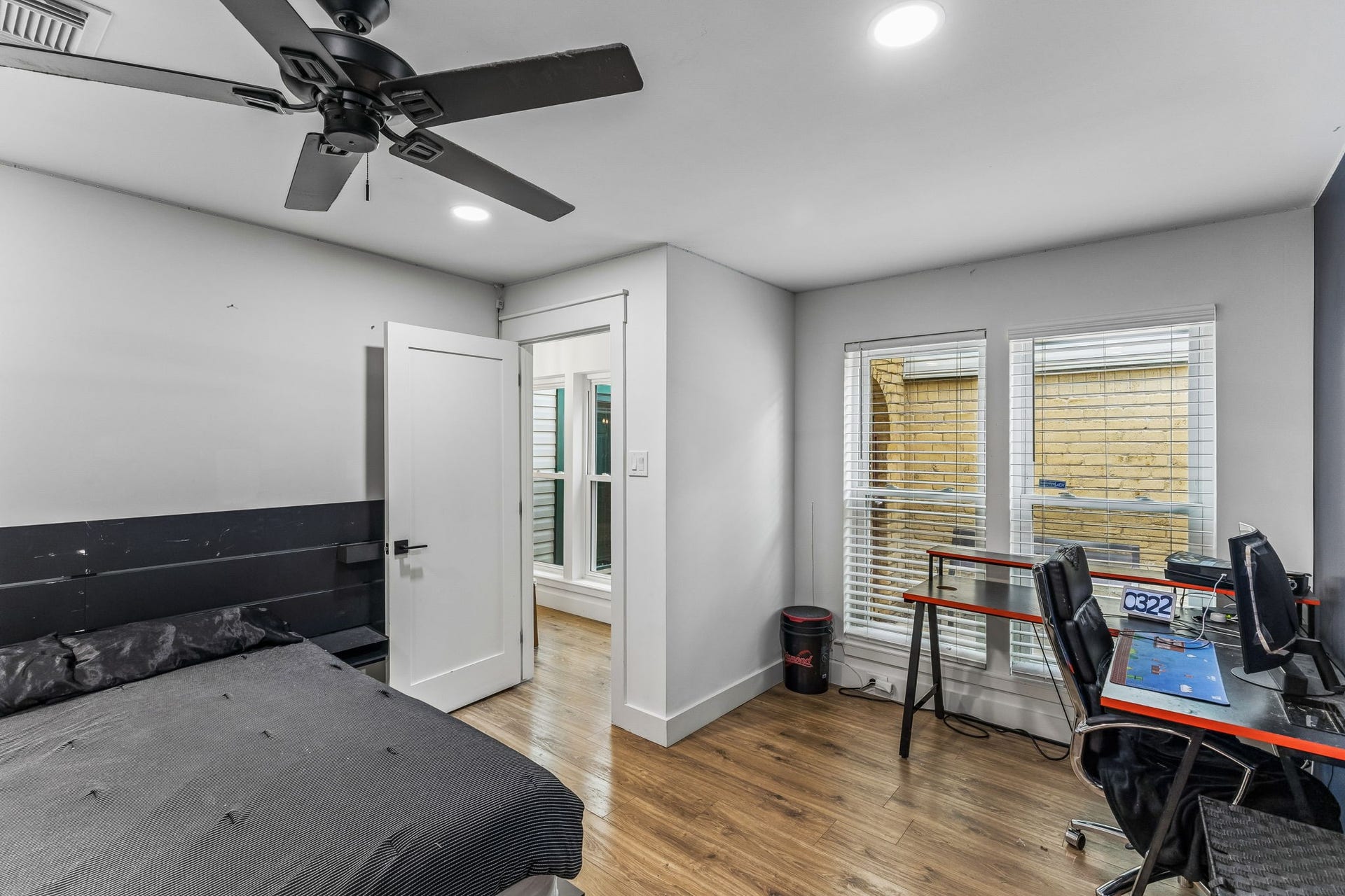 7803 Blackjack Court, Houston, TX 77088 Office spaced used as bedroom.