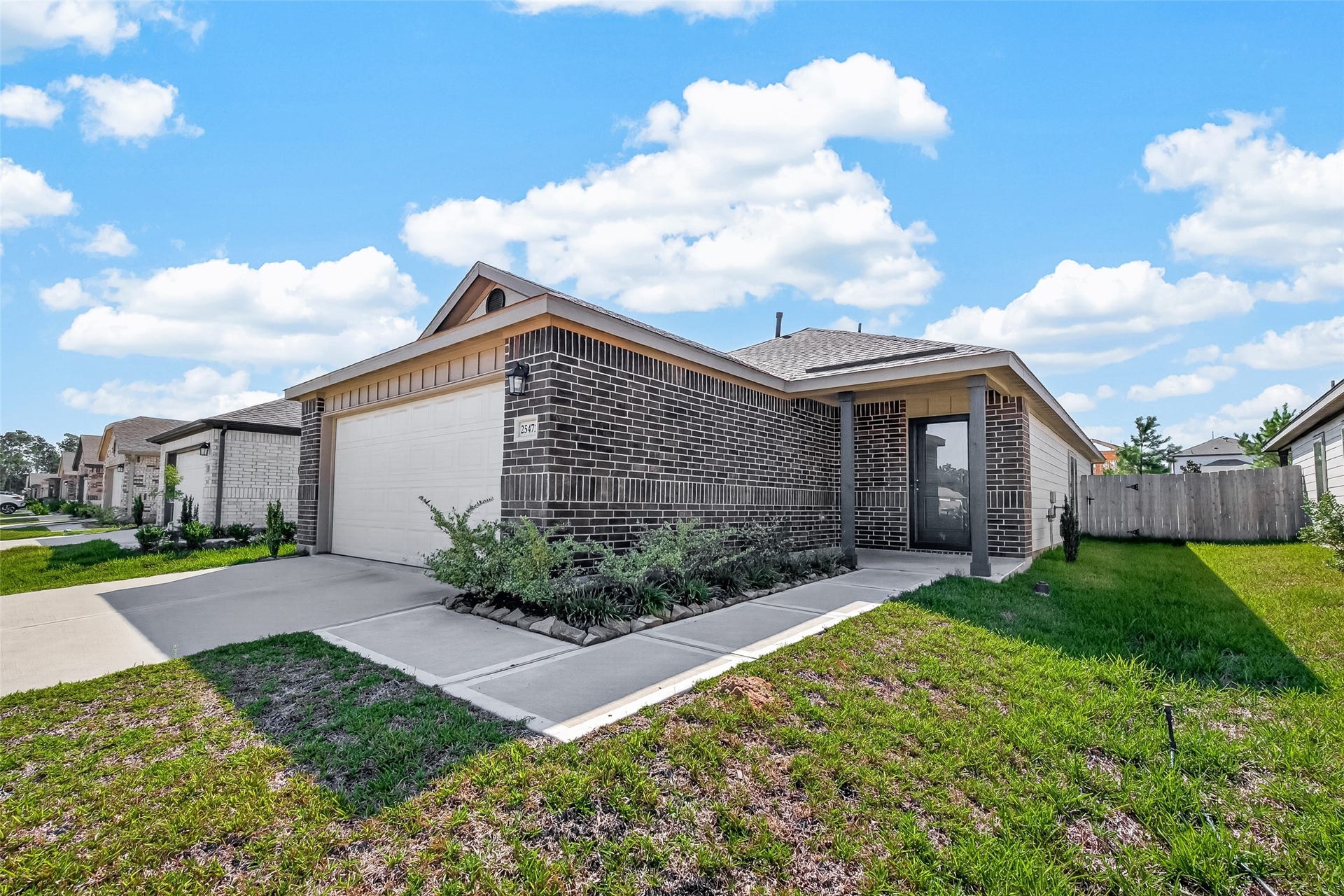 25471 Blue Mistflower Drive, Montgomery, TX 77316 Sidewalk entry to home