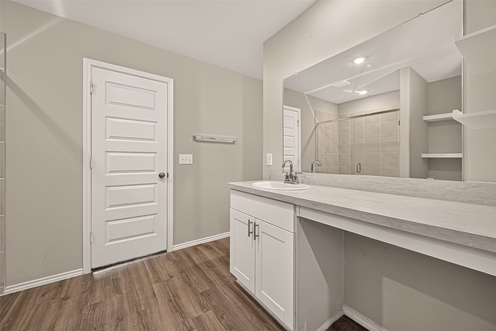 25471 Blue Mistflower Drive, Montgomery, TX 77316 Primary bathroom view from closet entrance
