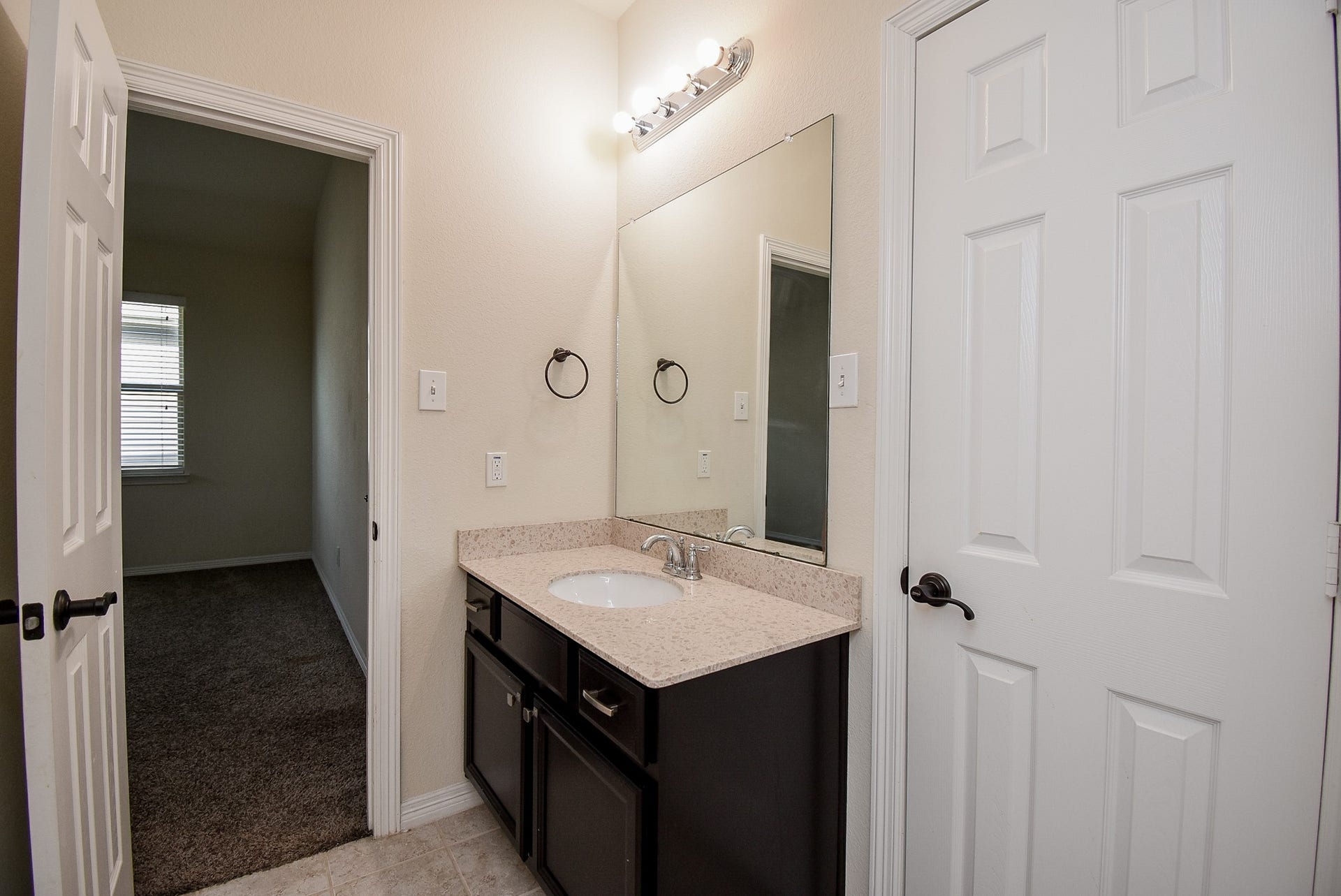 27807 Ashbrook Falls Court, Fulshear, TX 77441 Separate sink for the jack and jill bathroom!