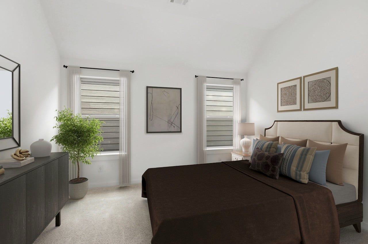 575 Cypress Valley Avenue, Montgomery, TX 77316 Staged Primary Suite
