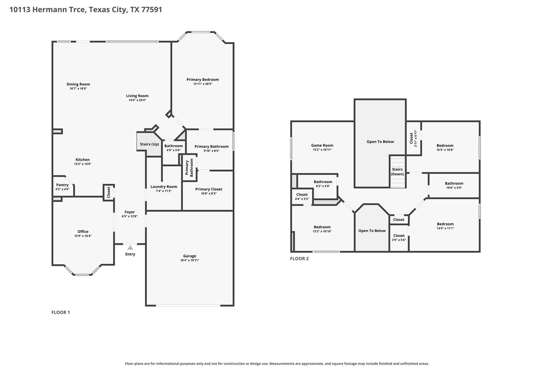 10112 Hermann Trace, Texas City, TX 77591 10112 Hermann Trace, Texas City, TX 77591