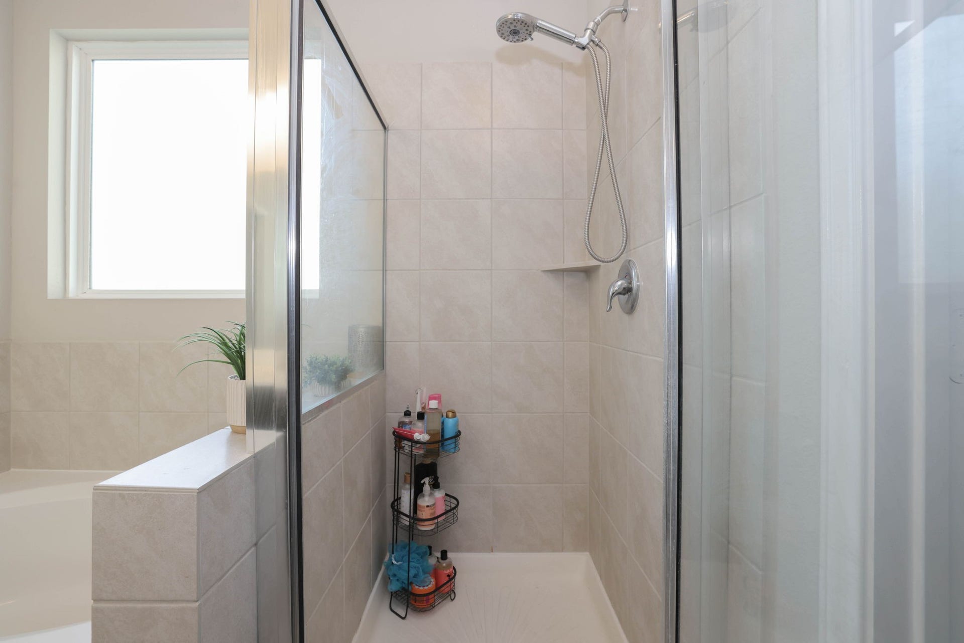 3596 Cannon Drive, Conroe, TX 77301 Glass enclosed shower.