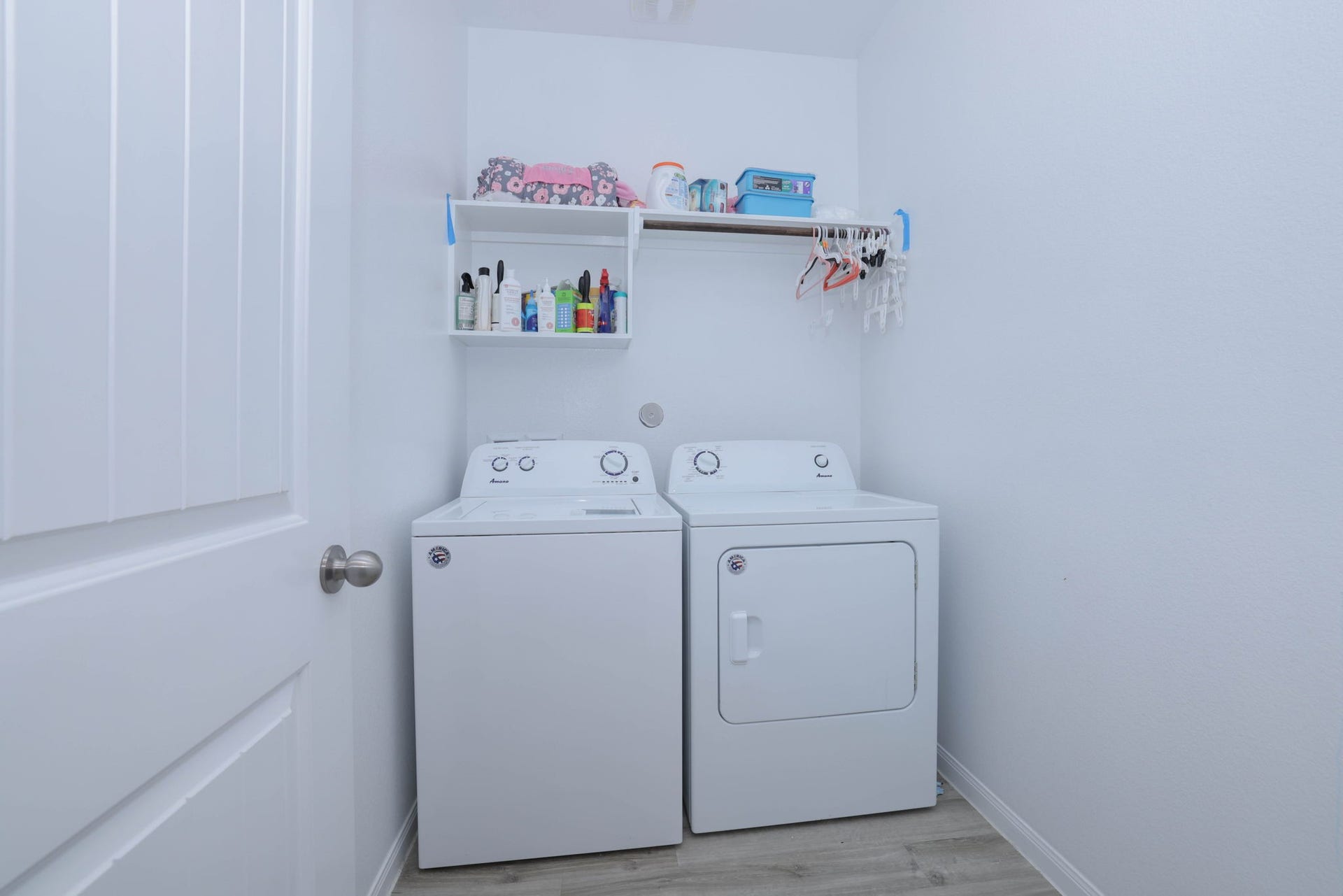 3596 Cannon Drive, Conroe, TX 77301 Utility Room inside the home. Washer and Dryer stay!