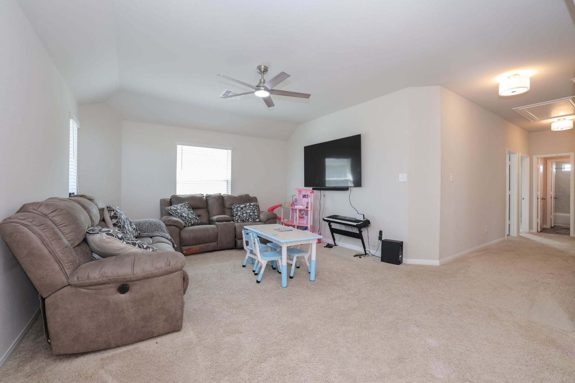3596 Cannon Drive, Conroe, TX 77301 Gameroom allows for playroom and family movie night