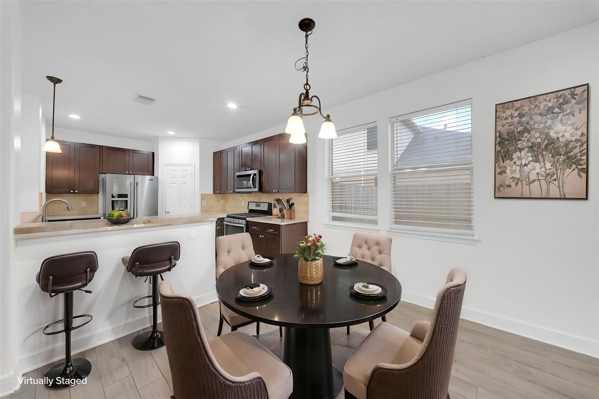 1009 Bay Area Boulevard, League City, TX 77573 Kitchen with Virtually Staged