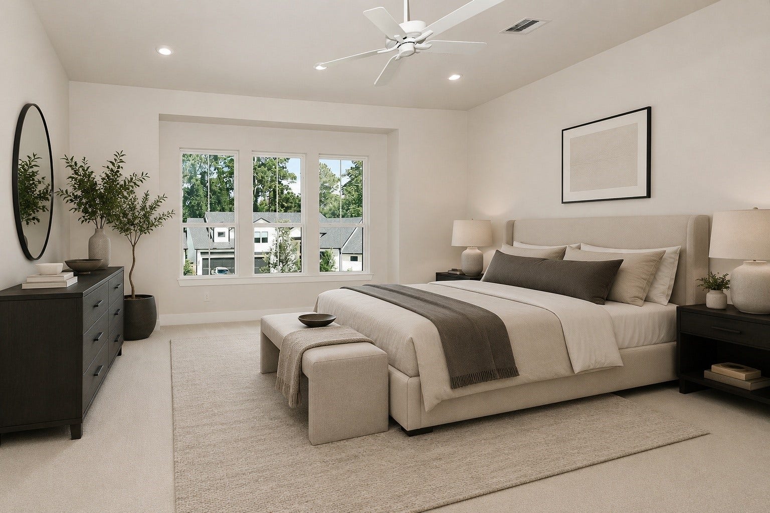 34 Honeycomb Ridge Place, The Woodlands, TX 77380 Virtually Staged Photo