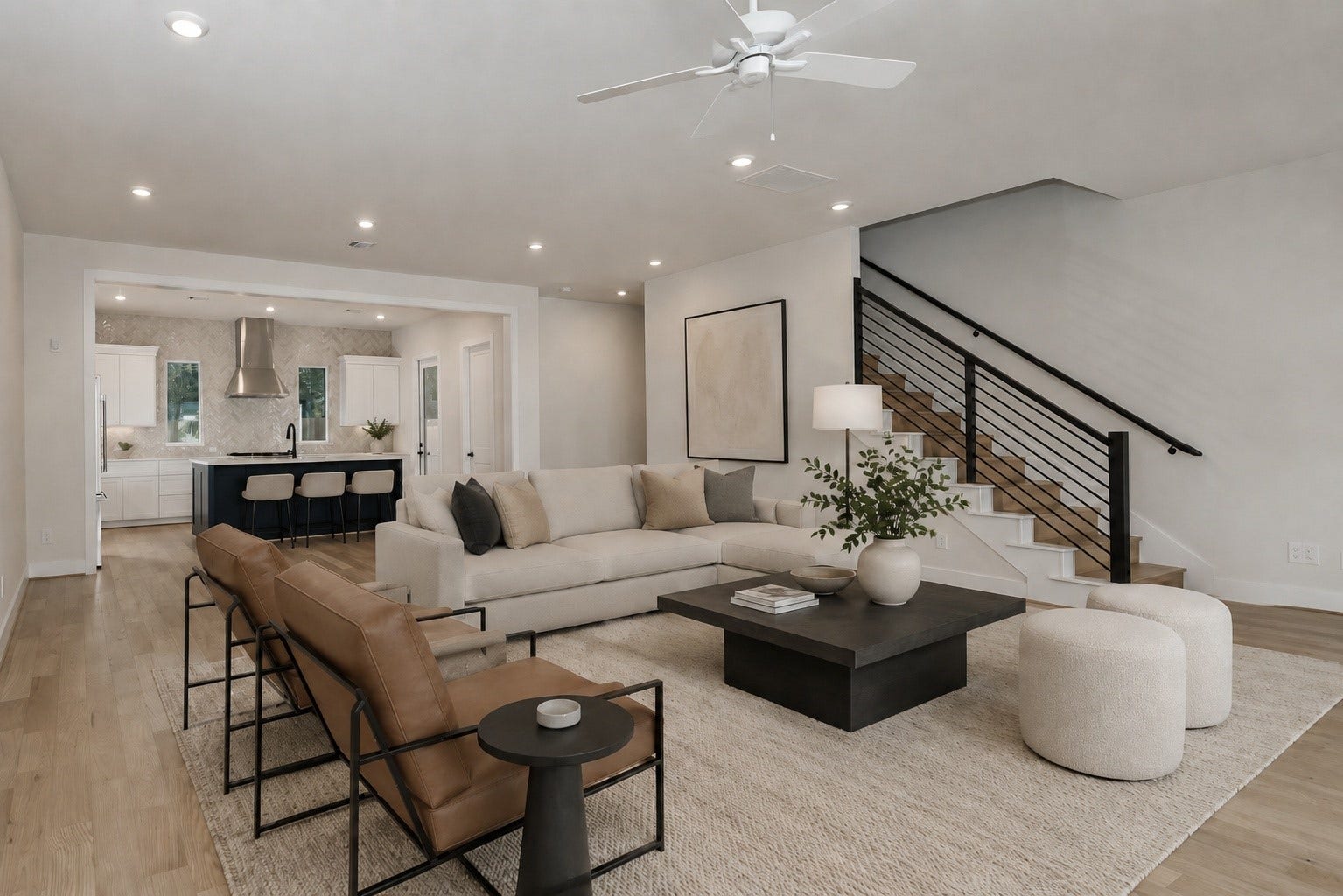34 Honeycomb Ridge Place, The Woodlands, TX 77380 Virtually Staged Photo