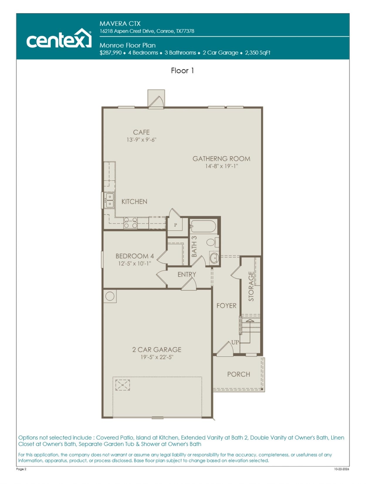 14977 Peach Blossom Drive, Conroe, TX 77302 14977 Peach Blossom Drive, Conroe, TX 77302