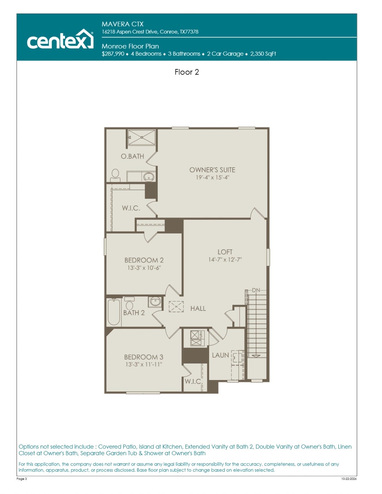 14977 Peach Blossom Drive, Conroe, TX 77302 14977 Peach Blossom Drive, Conroe, TX 77302
