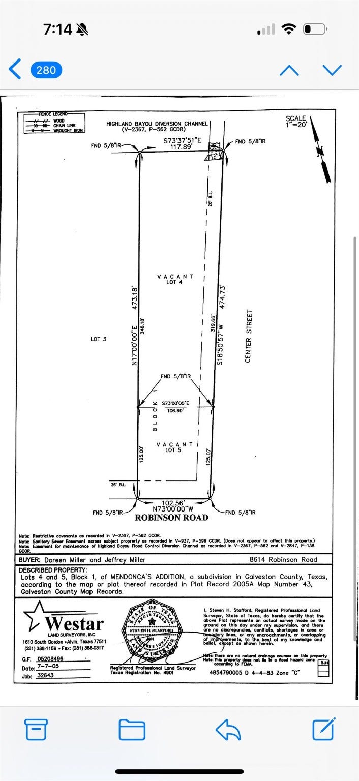 8614 Robinson Road, Hitchcock, TX 77563 8614 Robinson Road, Hitchcock, TX 77563