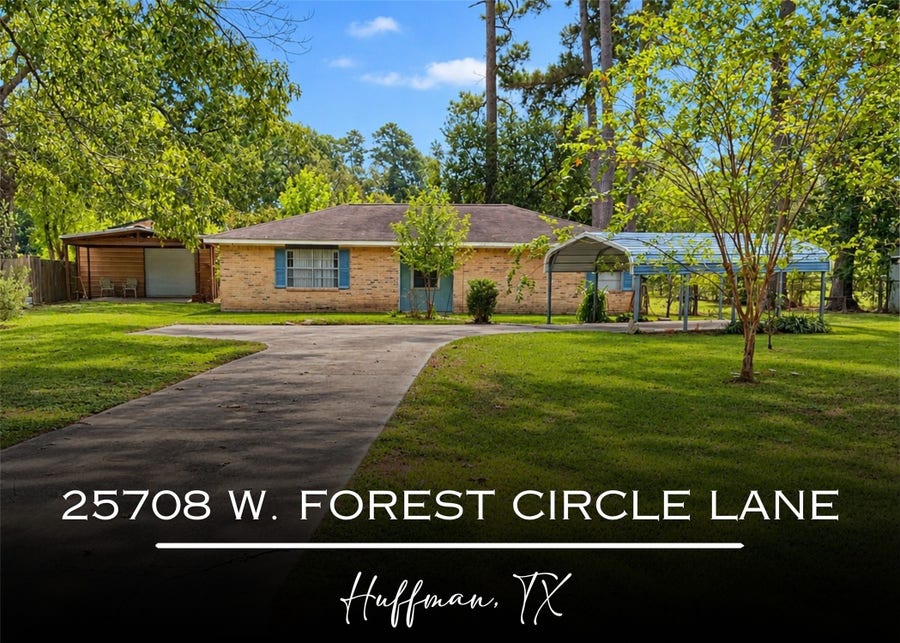 Property photo for 25708 W Forest Circle Lane, Huffman, TX