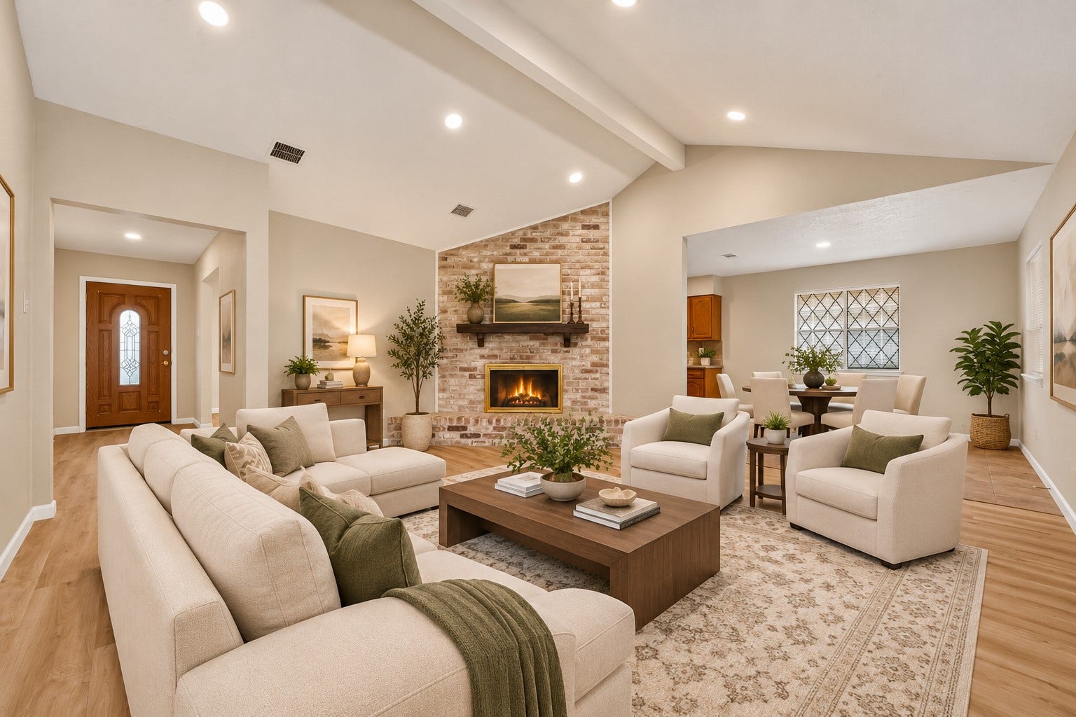 6914 Rockergate Drive, Missouri City, TX 77489 Virtually staged to help you envision and experience the feeling of living in this warm and welcoming home.