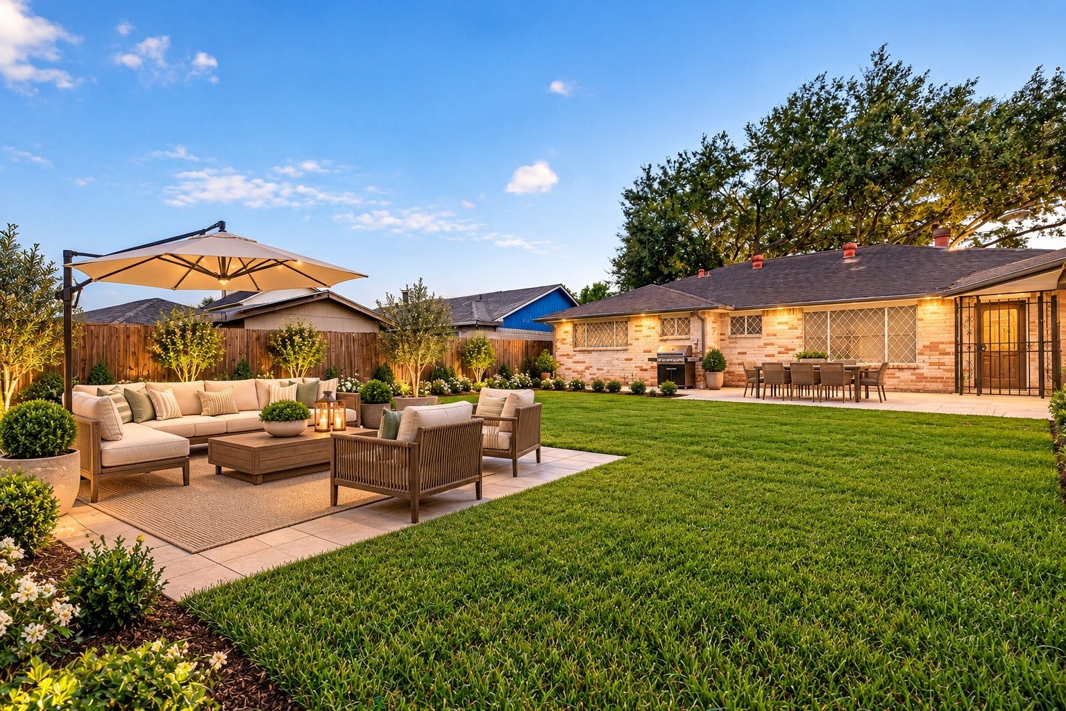 6914 Rockergate Drive, Missouri City, TX 77489 Virtually staged to help you envision and experience the feeling of living in this warm and welcoming home.