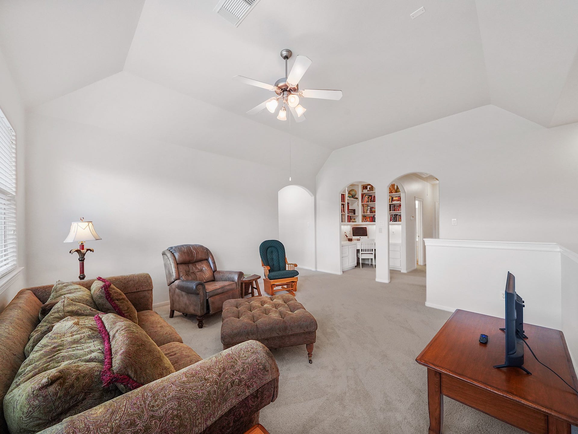 25610 Skye Springs Lane, Katy, TX 77494 With its open scale and comfortable layout, the game room easily adapts to a media lounge, play space, or casual retreat.