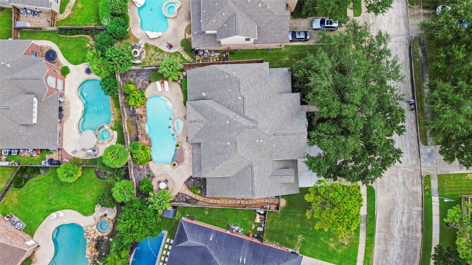 25610 Skye Springs Lane, Katy, TX 77494 aerial view