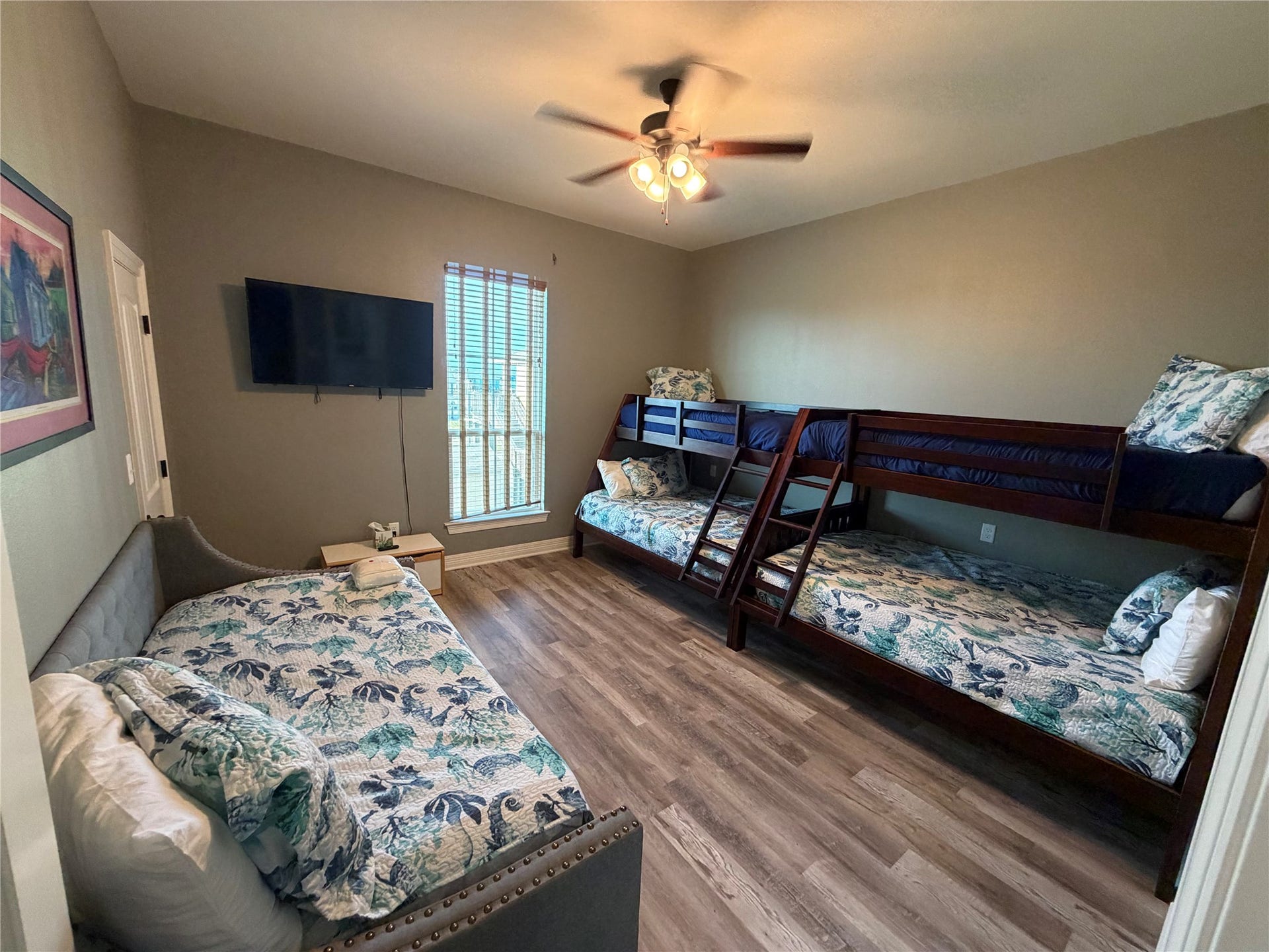 715 Magnolia Lane, Port Bolivar, TX 77650 Bunk room located first floor north east corner of house