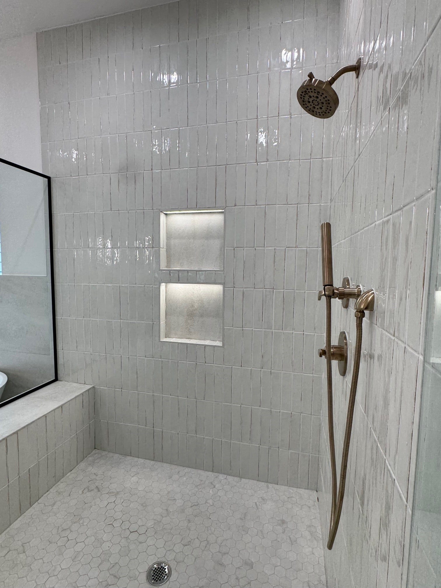 Primary bath. Construction as of 10/28/26.