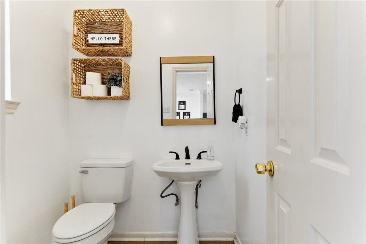 Downstairs Half bath