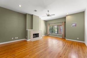 Wood Burning Fireplace