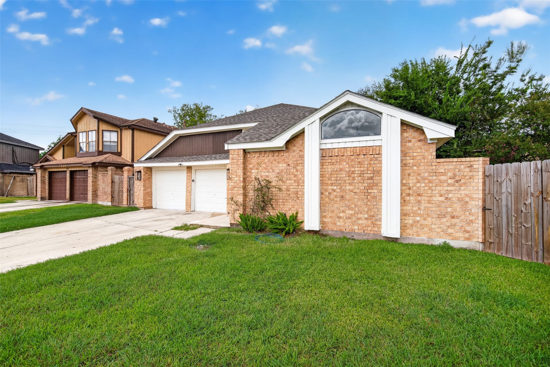 7842 Micheline Circle, Missouri City, TX 77071 Beautiful curb appeal showcasing new roof, new front door & freshly painted siding