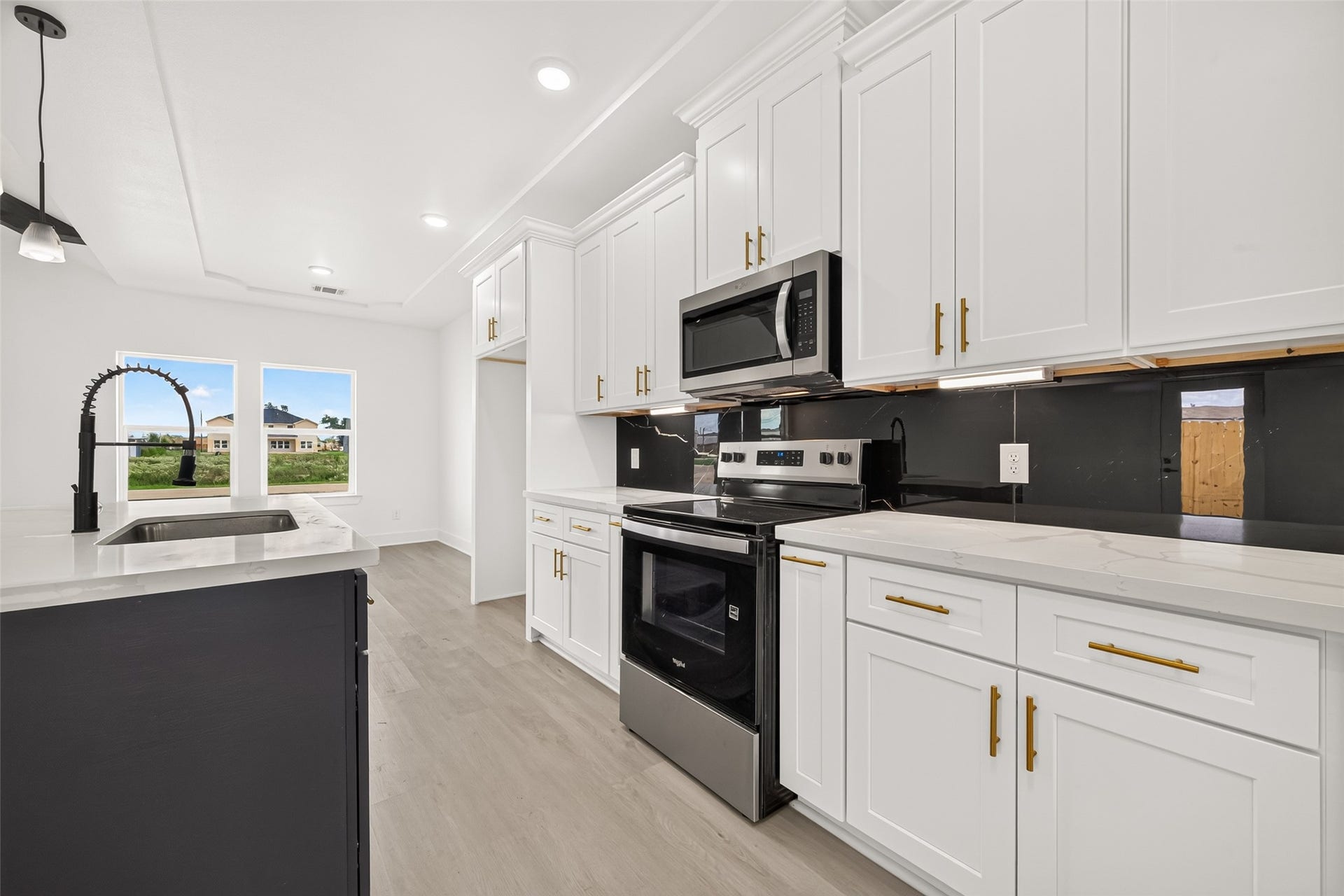 1234 Peter Pine St A/B, Huffman, TX 77336 Unit A. Representative photo of another listing featuring the same layout and finishes.