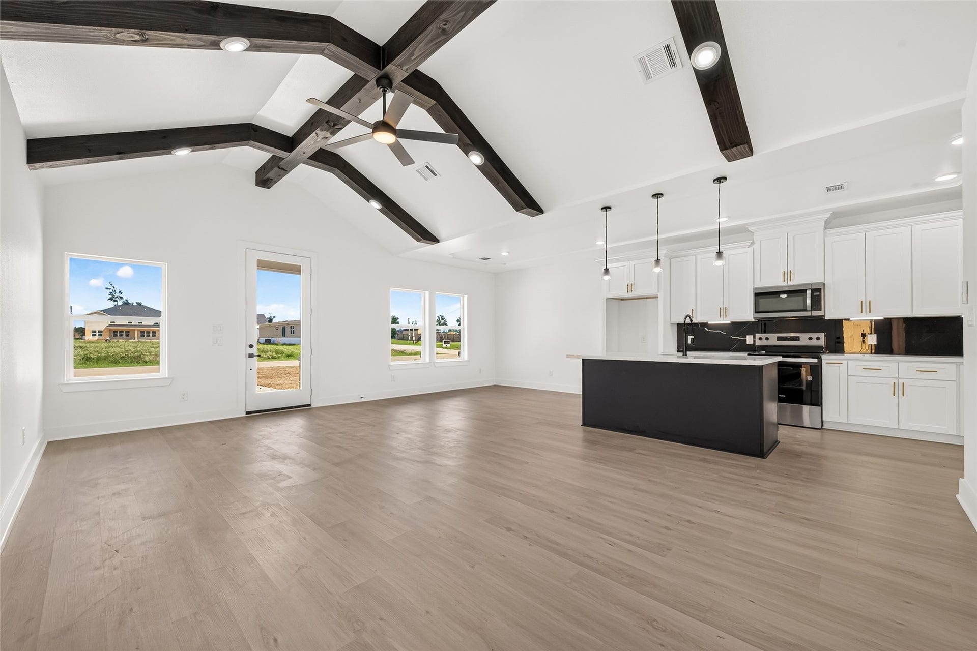 1234 Peter Pine St A/B, Huffman, TX 77336 Unit A. Representative photo of another listing featuring the same layout and finishes.