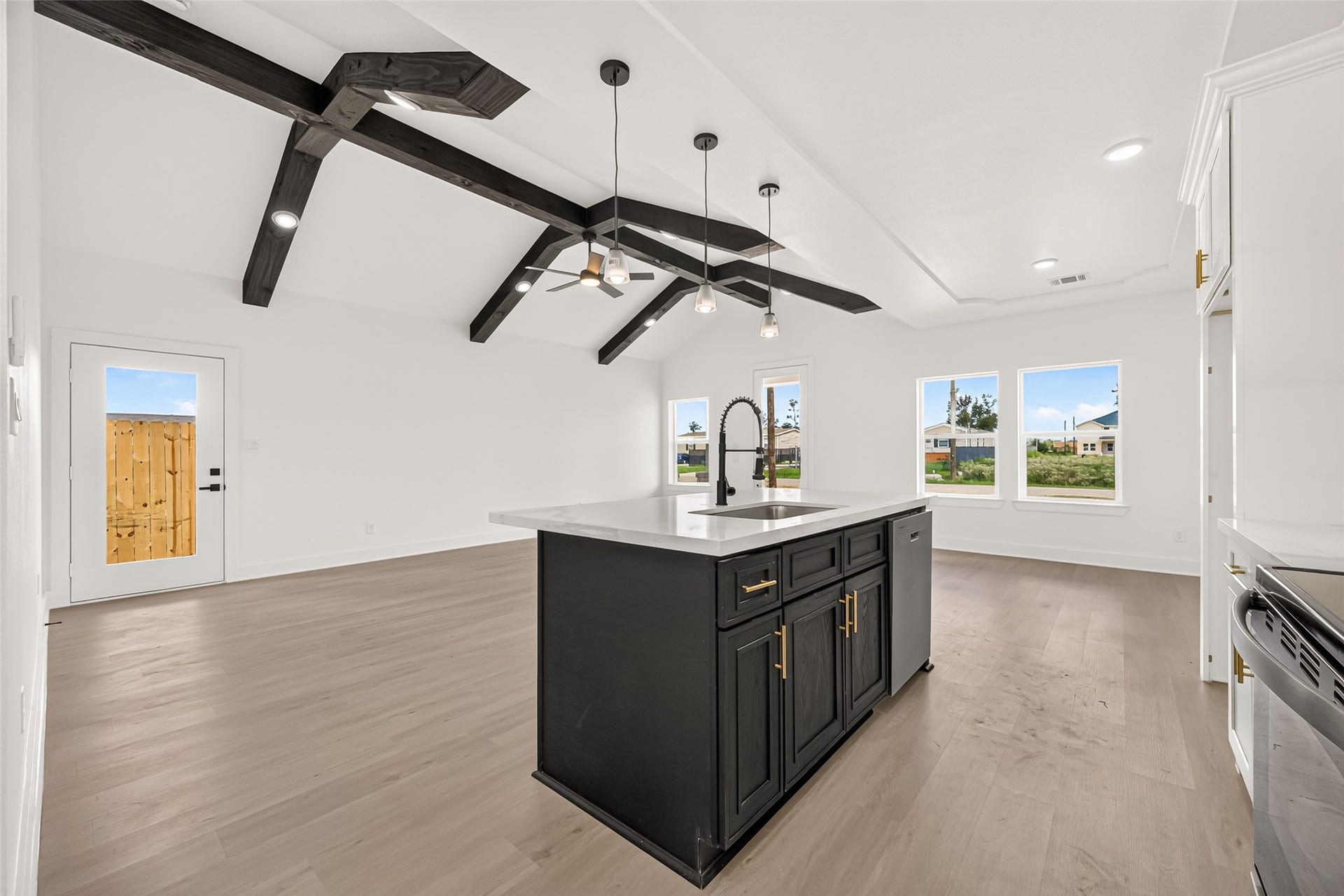 1234 Peter Pine St A/B, Huffman, TX 77336 Unit A. Representative photo of another listing featuring the same layout and finishes.