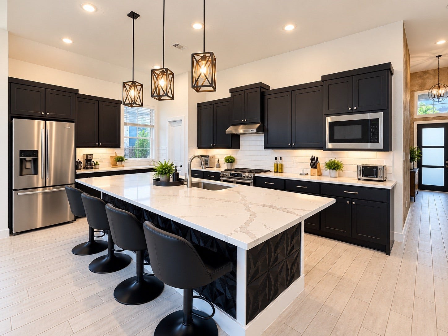 Modern and Texas Size Kitchen