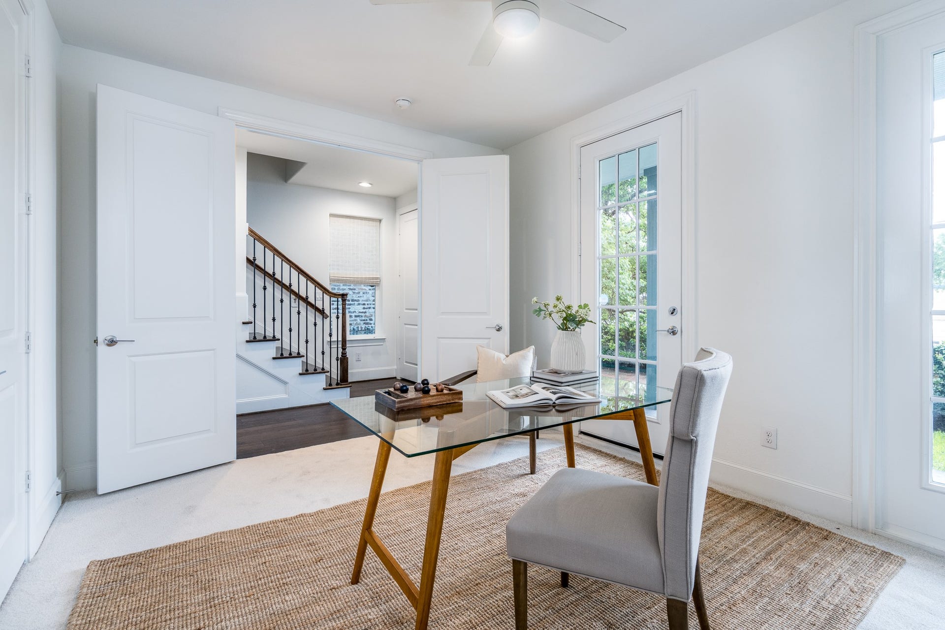 8624 Emnora Lane, Houston, TX 77080 The first floor bedroom is perfect for guest, an office or even a media room.