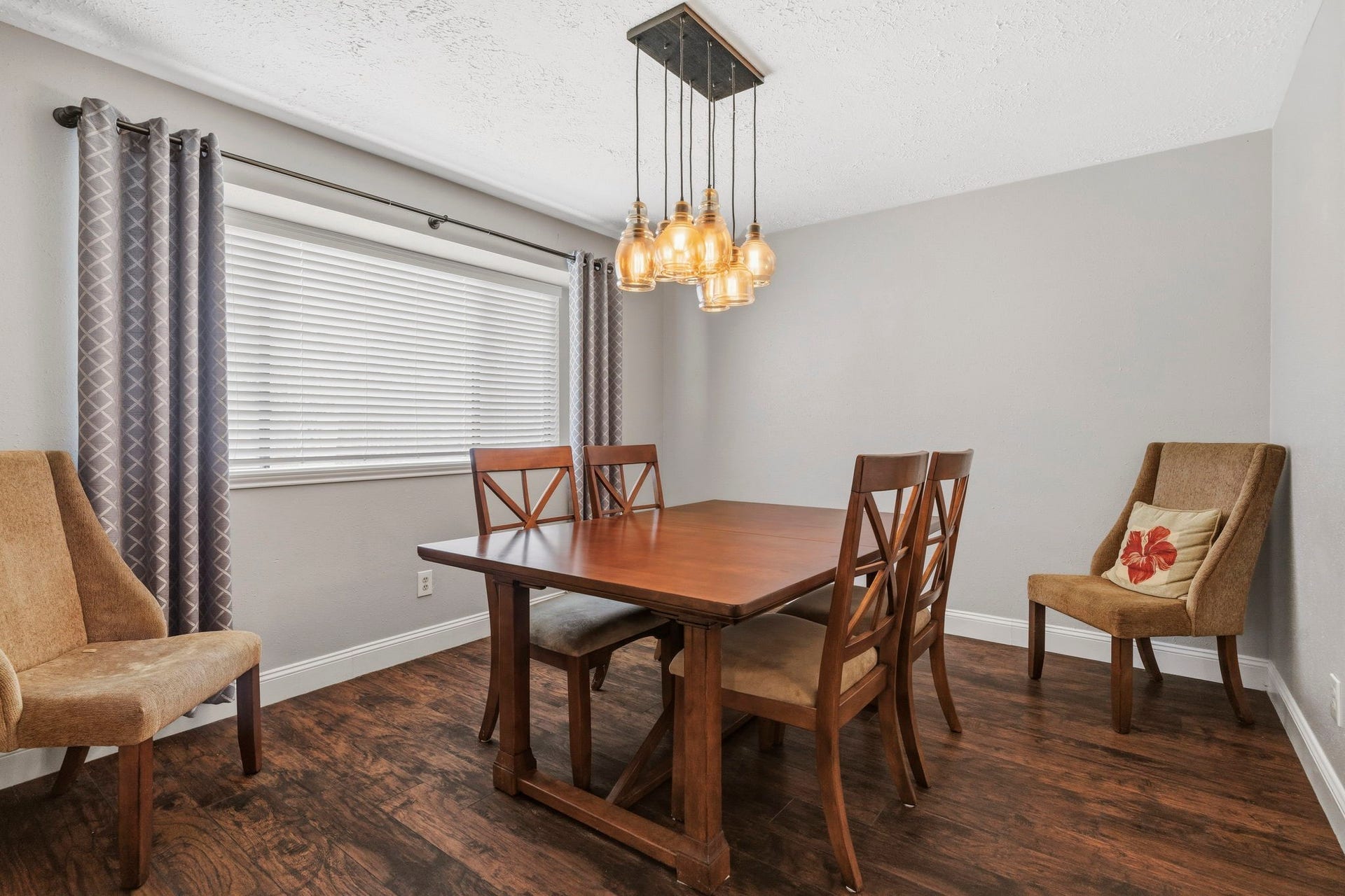 2437 Willow Bend Drive, Richmond, TX 77406 Intimate dining room with natural light pouring from the large window which overlooks the backyard.